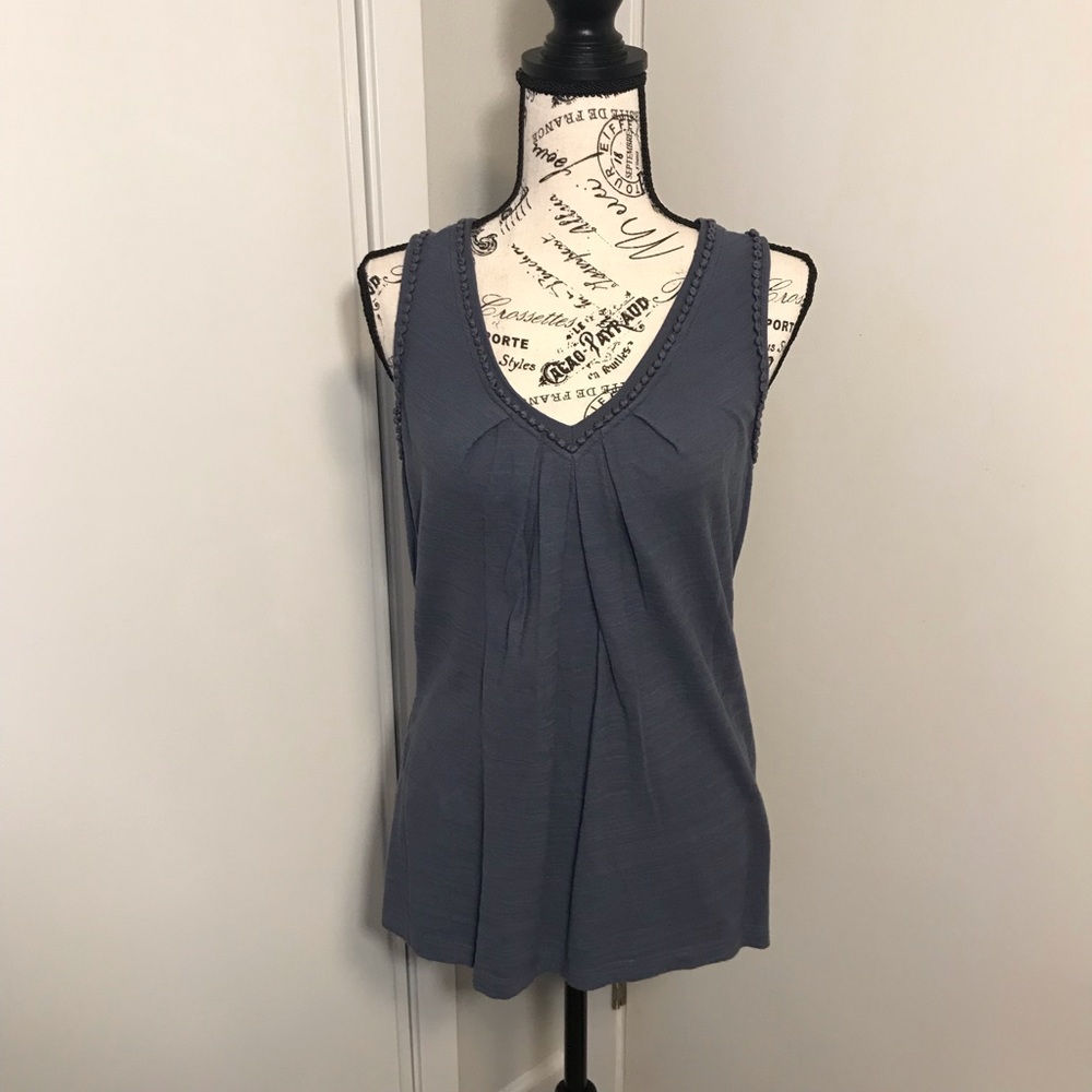 Banana Republic Blue / Grey Tank Top